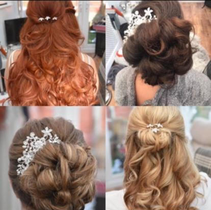 Image of prom hair